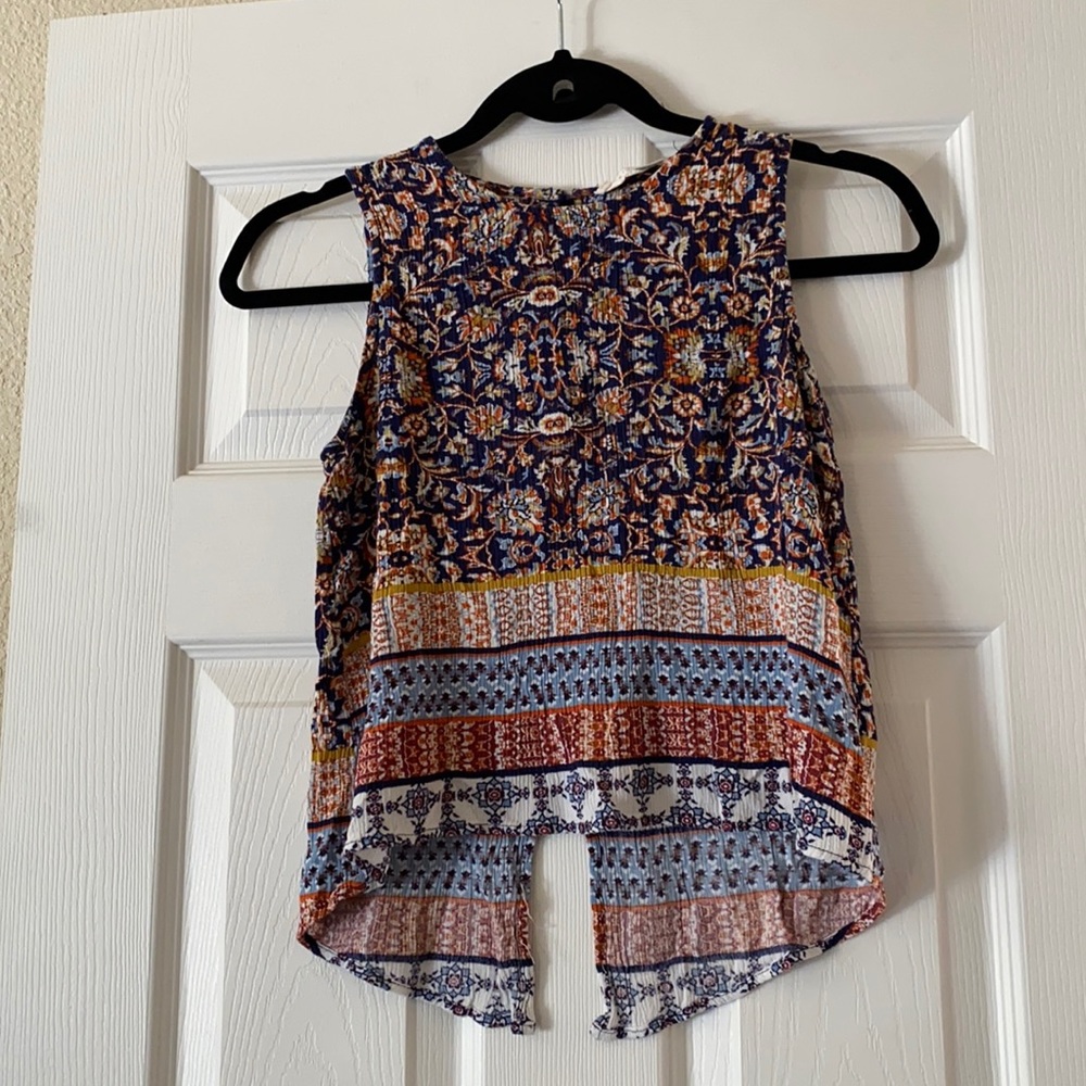 Women's Cropped Tank- Size S